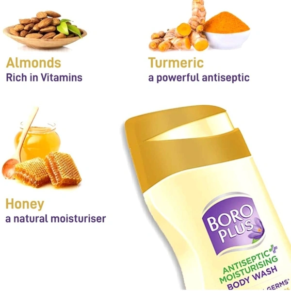 BOROPLUS ANTISEPTIC AND MOISTURISING BODY WASH - 01/2023, 300ML