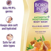 BOROPLUS ANTISEPTIC AND MOISTURISING BODY WASH - 01/2023, 300ML