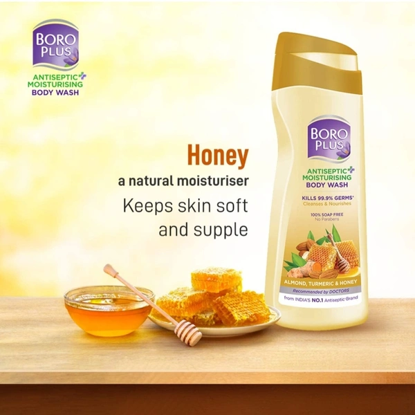 BOROPLUS ANTISEPTIC AND MOISTURISING BODY WASH - 01/2023, 300ML