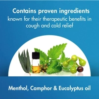 VICKS VAPORUB RELIEVES 6 COUGH & COLD SYMPTOMS - 10ML