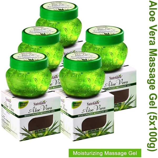 NUTRIGLOW ALOE VERA MOISTURIZING MASSAGE GEL - 100GM