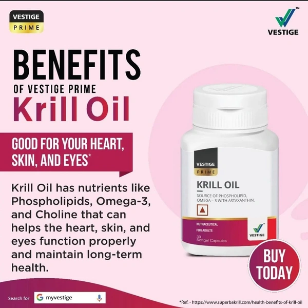 KRILL OIL CAPSULES 30 N - DEC 2024, 30 Capsules
