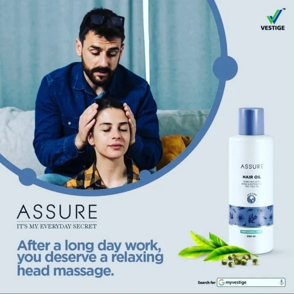 VESTIGE ASSURE HAIR OIL 200ML - Dec 2024, 200 ML