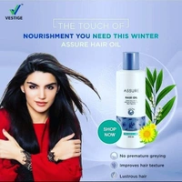 VESTIGE ASSURE HAIR OIL 200ML - Dec 2024, 200 ML