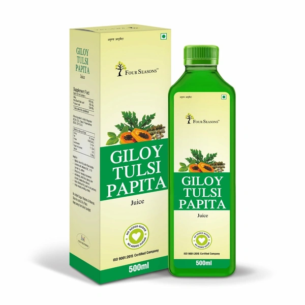 Four Seasons Giloy Tulsi Papita 500ml - 500ml