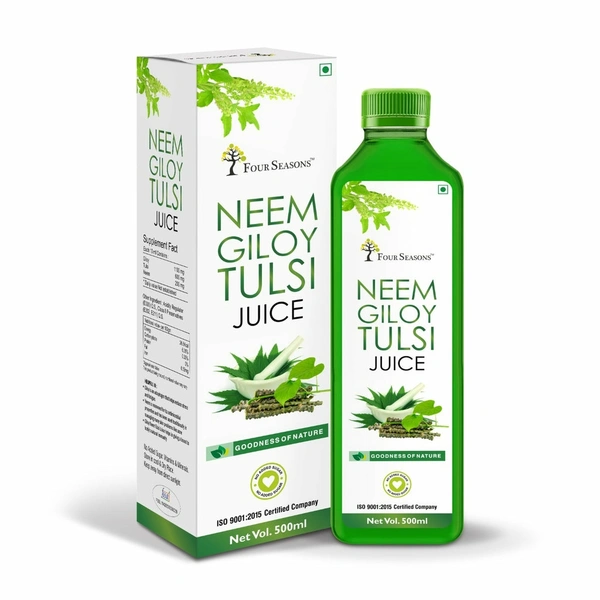 Four Seasons Neem Giloy Tulsi Juice 500ml - 500ml