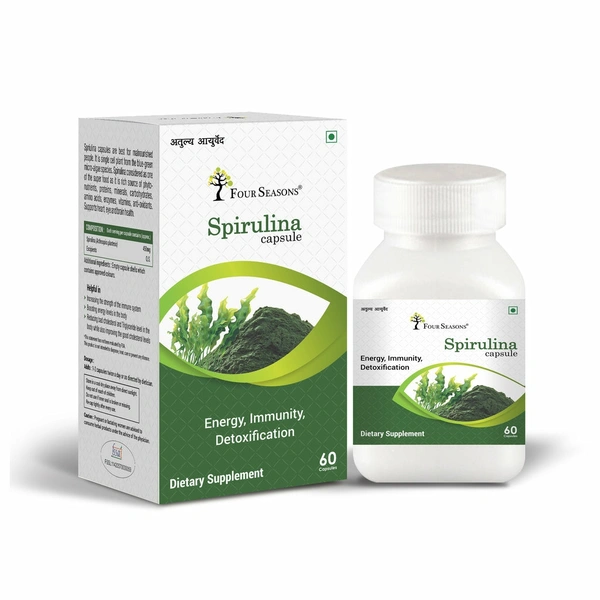 Four Seasons Spirulina Capsule 60N - 60 Capsule