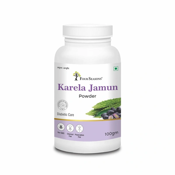 Four Seasons Karela Jamun Powder 100g - 100g