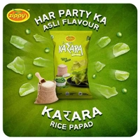 Zippy Karara Rice Papad 100g - Jeera , 100g