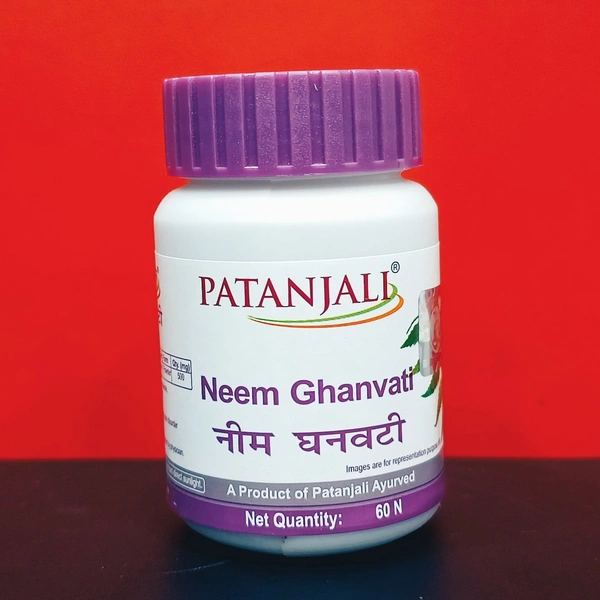 Patanjali Neem Ghanvati 60N - 60 Tablets