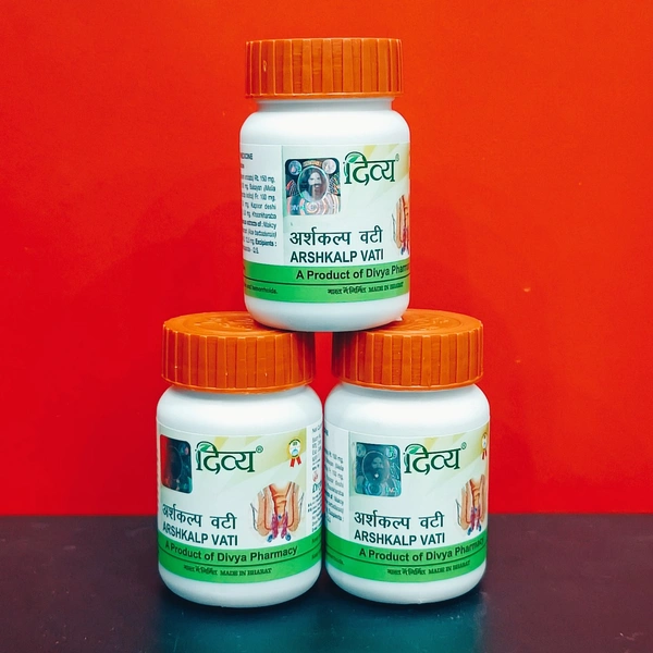 Patanjali Divya Arshkalp Vati 80N - Combo (80 tabs x 3) 