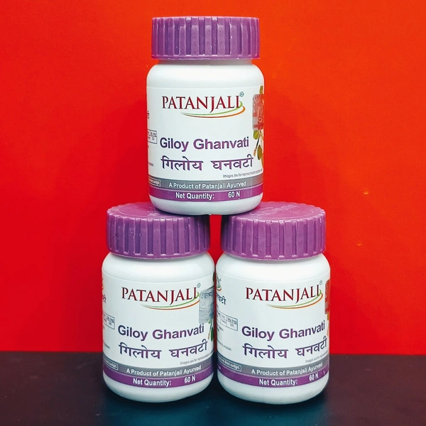 Patanjali Giloy Ghanvati 80N - 80 Tablets