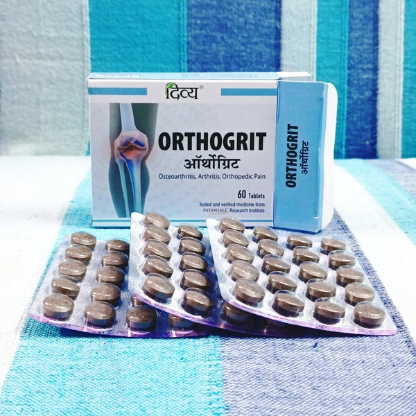Patanjali Divya Orthogrit 60N - 60 Tablets