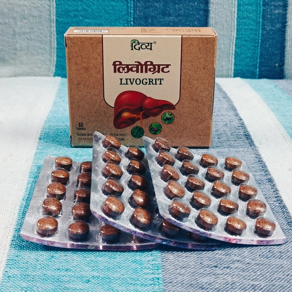 Patanjali Divya Livogrit 60N - 60 Tablets