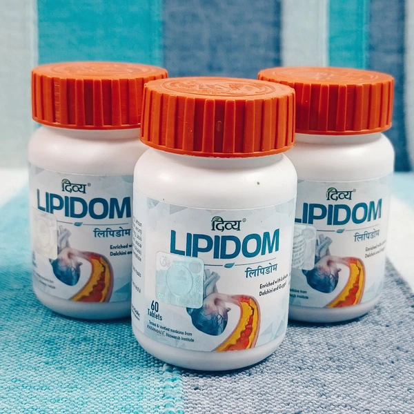 Patanjali Divya Lipidom 60N - 60 Tablets