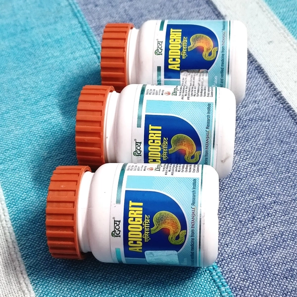 Patanjali Divya Acidogrit 60N - 60 Tablets