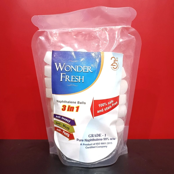 Wonderfresh Naphthalene Balls 500g - 500g