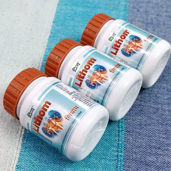 Patanjali Divya Lithom 60N - Combo ( 60 tabs x 3 ) 