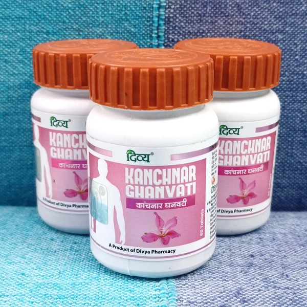Patanjali Divya Kanchnar Ghanvati 60N - Combo ( 60T x 3U ) 