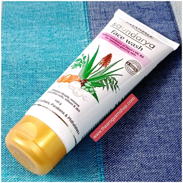 Patanjali Saundarya Face Wash 100g - 100g