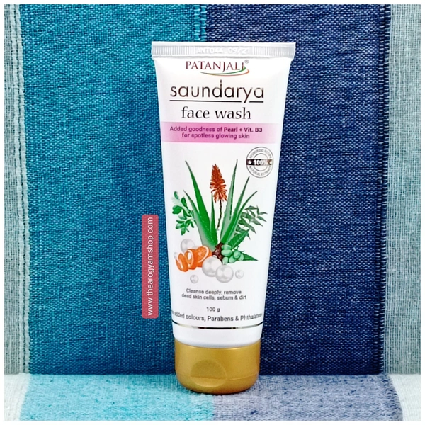 Patanjali Saundarya Face Wash 100g - 100g