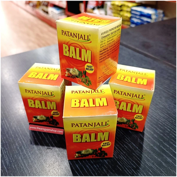 Patanjali Balm ( Fast Relief) 25g - Combo ( 25g x 4 units) 