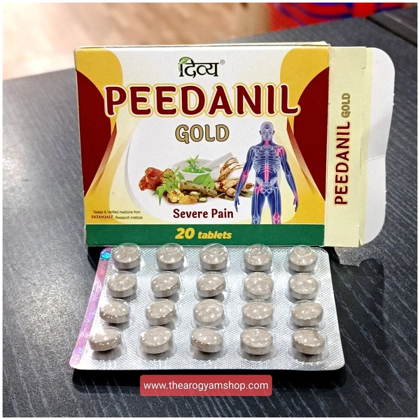 Patanjali Divya Peedanil Gold 20N - 20 Tablets