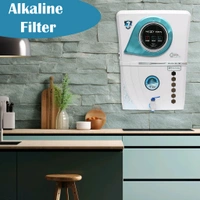 AquaFlow ™ MIRAGE ALKALINE+RO+UV+UF+TDS 12 LTR With led Indicater