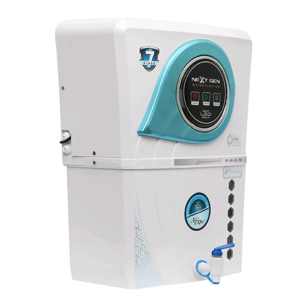 AquaFlow ™ MIRAGE ALKALINE+RO+UV+UF+TDS 12 LTR With led Indicater
