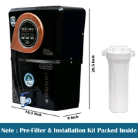 AquaFlow ™ MIRAGE COPPER+RO+UV+UF+TDS 12 LTR. With led Indicater