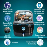 Aquaflow ™ SWIFT COPPER+RO+UV+UF+TDS. 16 LTR.  - 16 LTR.