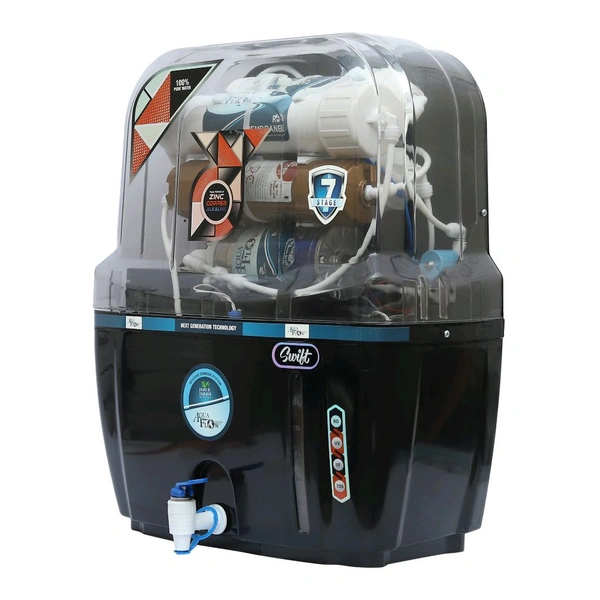 Aquaflow ™ SWIFT COPPER+RO+UV+UF+TDS. 16 LTR.  - 16 LTR.