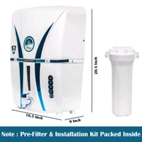 Aquaflow ™ DIMOND ALKALINE+RO+UV+UF+TDS 12 Ltr. 