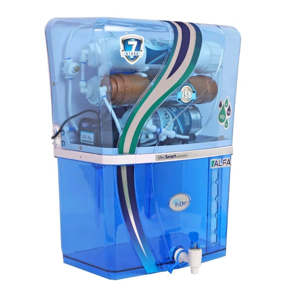 Aquaflow ™ ALFA COPPER+RO+UV+UF+TDS.12 Ltr. 