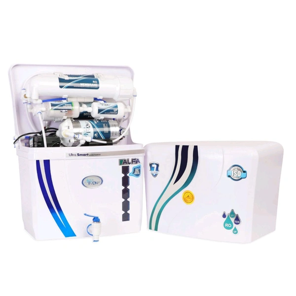 Aquaflow ™ ALFA COPPER+RO+UV+UF+TDS.12 Ltr. 