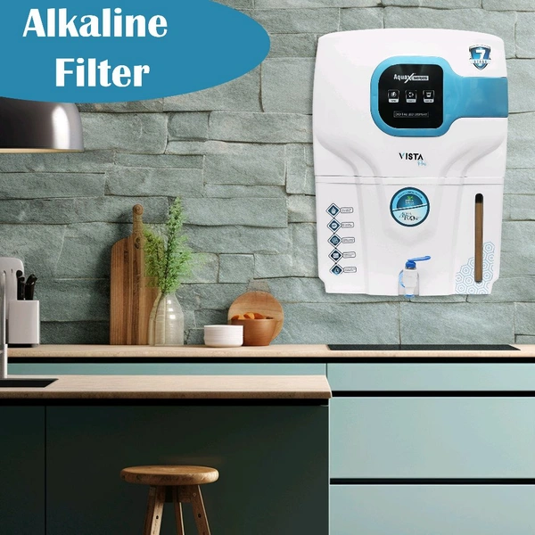 Aquaflow ™ VISTA PRO ALKALINE+RO+UV+UF+TDS.12 Ltr. 