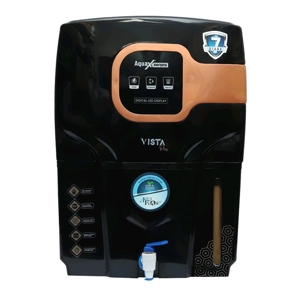 Aquaflow ™ VISTA PRO COPPER+RO+UV+UF+TDS.12 Ltr. 