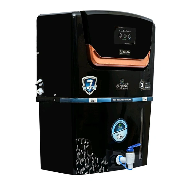 Aquaflow ™ AiQUA COPPER+RO+UV+UF+TDS.12 Ltr. With Led Indicater. 