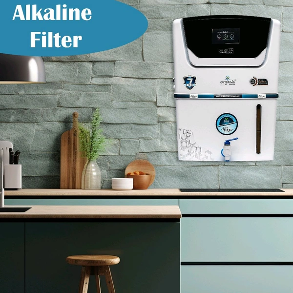 Aquaflow ™ AiQUA ALKALINE+RO+UV+UF+TDS.12 Ltr. With led Indicater. 