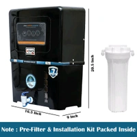 Aquaflow ™ NOVO DIGI COPPER+RO+UV+UF+TDS.12 Ltr. With led Indicater. 