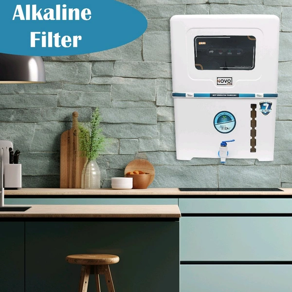 Aquaflow ™  𝙉𝙊𝙑𝙊 𝘿𝙄𝙂𝙄 𝘼𝙇𝙆𝘼𝙇𝙄𝙉𝙀+𝙍𝙊+𝙐𝙑+𝙐𝙁+𝙏𝘿𝙎.12 𝙇𝙏𝙍. 𝙒𝙄𝙏𝙃 𝙇𝙀𝘿 𝙄𝙉𝘿𝙄𝘾𝘼𝙏𝙀𝙍. 