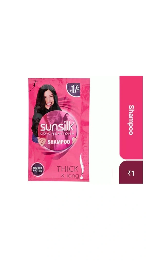 Sunsilk Lusciously Thick & Long Shampoo, 5.5ml Sachet - SHEET (Set of 16)
