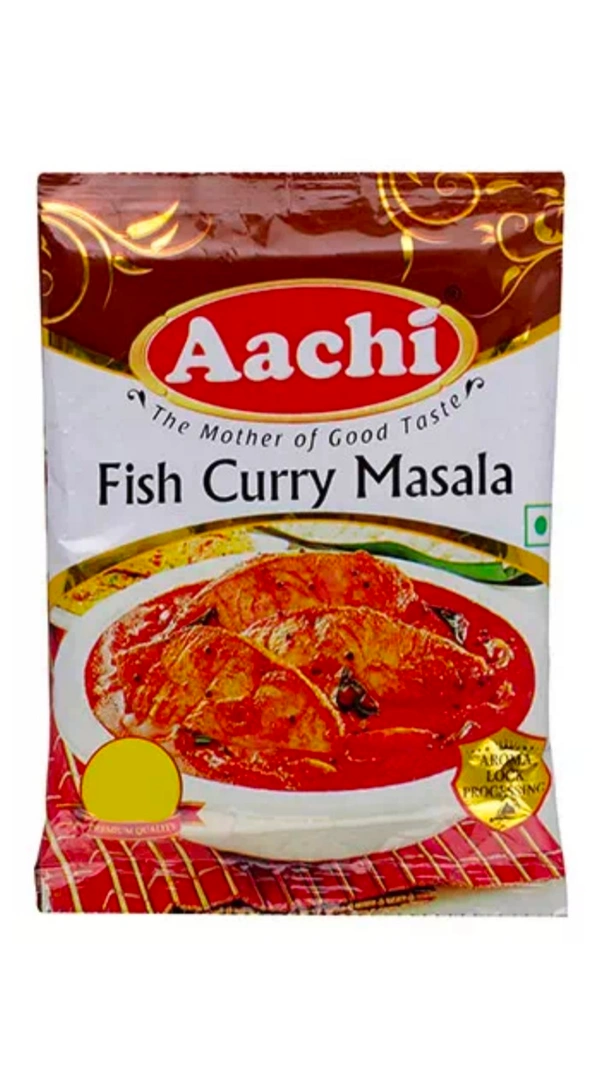 Aachi Fish Curry Masala, 20g Pack - Case Size 10