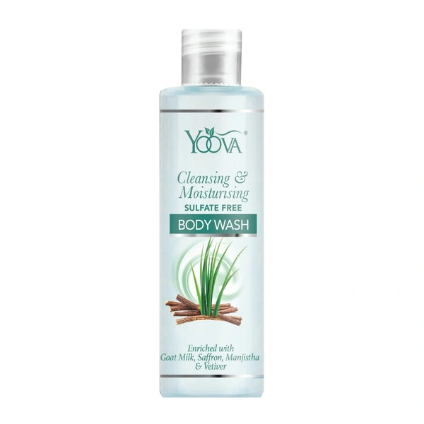 YOOVA CLEANSING & MOISTURISING 
SULFATE FREE BODY WASH - Pack Size – 200ml
