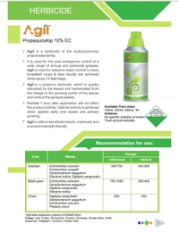 Adama Agil Herbicide (Propaquizafop 10% EC) - 1000ml