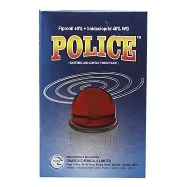 Gharda Police Fipronil 40% + Imidacloprid 40% WG Insecticide - 80
