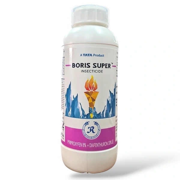 TATA Boris Super Insecticide (Pyriproxyfen 8% + Difenthiuron 30% SE) - 400 ML