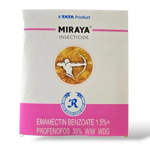 Tata Miraya Insecticide (Emamectin Benzoate 1.5% + Profenofos 35% W/W ) - 700 GM