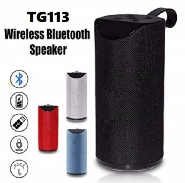 Touch Colours Changing Bluetooth Speaker - blue, free size