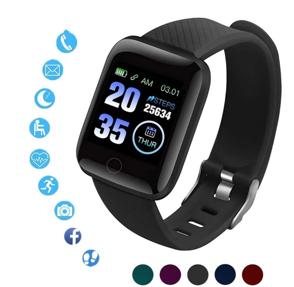 Fitpro Fitness Bracelet Watch - black